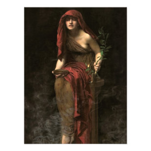 Delphis pris av John Collier Fototryck