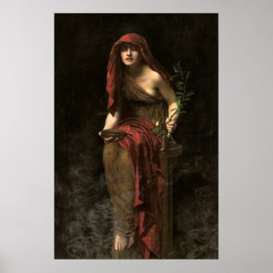 Delphis pris av John Collier Poster