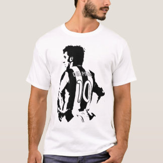 delpiero-spelare boll t shirt