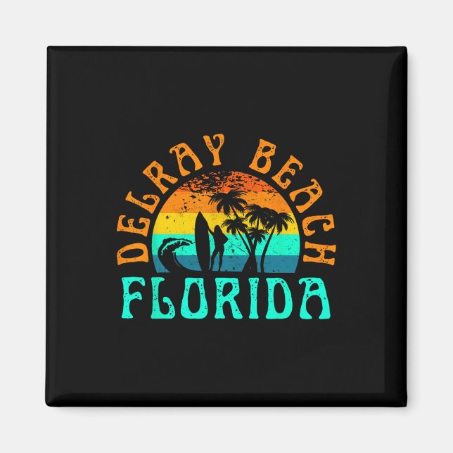Delray Beach _1 Magnet (Framsidan)