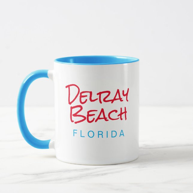 Delray Beach Florida Coffee Mugg (Vänster)