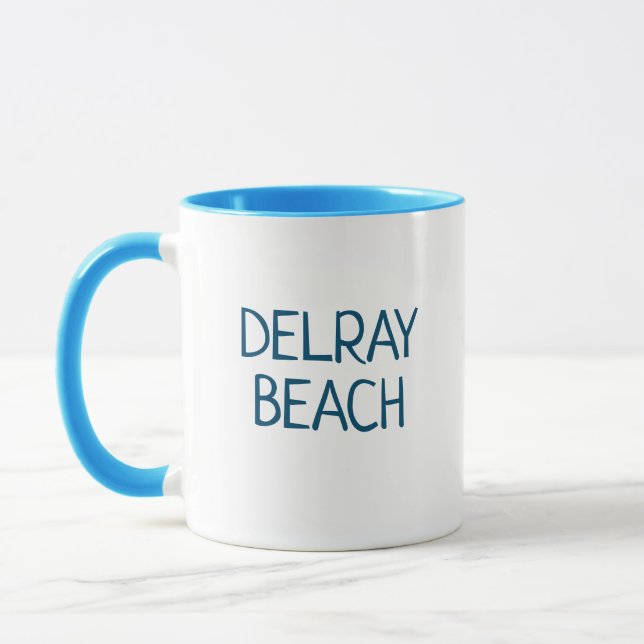 Delray Beach Florida Coffee Mugg (Vänster)