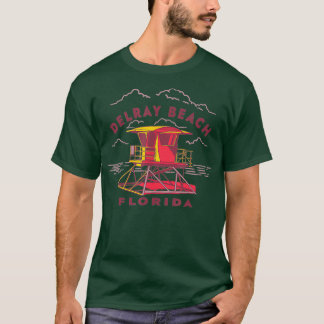 Delray Beach Florida Vacation Souvenir Life T Shirt