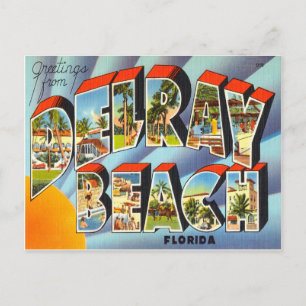 Delray Beach Florida Vykort