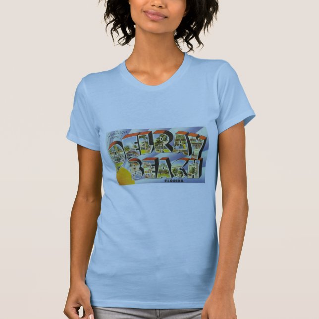 Delray Beach T Shirt (Framsida)