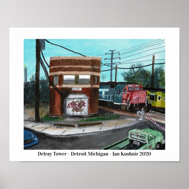 Delray Torn Poster (Framsidan)