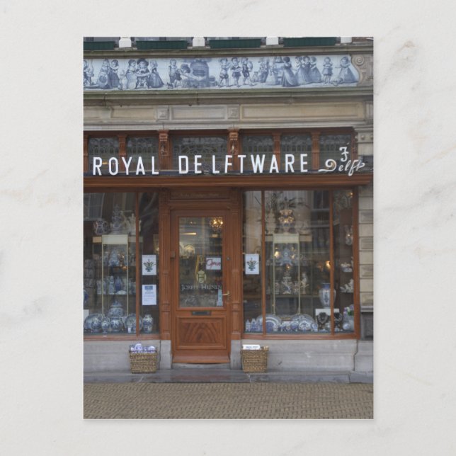 DelSoftware-butik i Delft Vykort (Framsida)