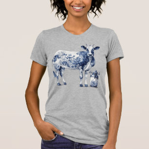 DelSoftware Cow och Mjölk Burk T Shirt