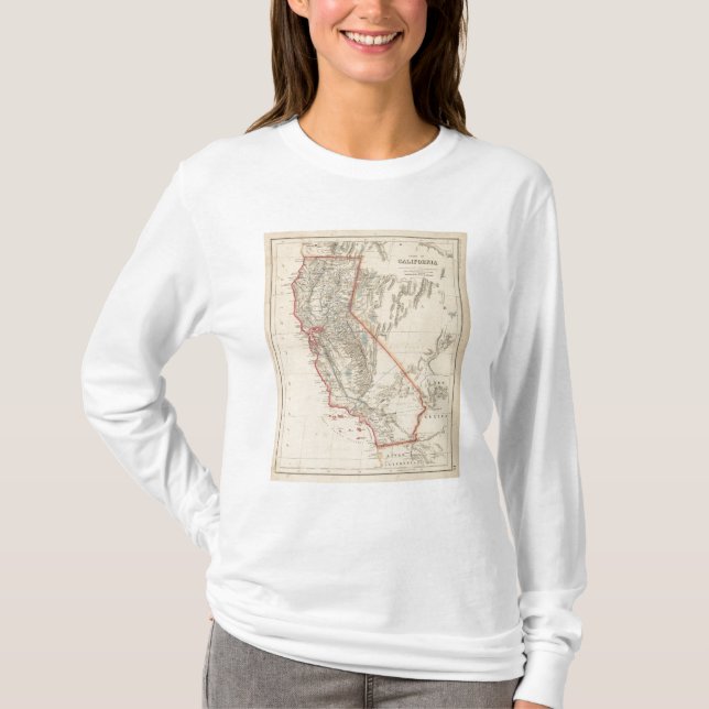 Delstat Kalifornien Tee (Framsida)