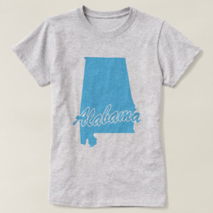 Delstaten Alabama Shape T-shirt