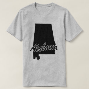 Delstaten Alabama Shape T-shirt