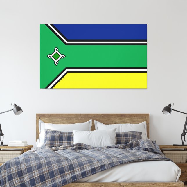 delstaten Amapá Canvastryck (Insitu (sovrum))