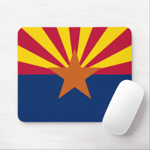 Delstaten Arizona Flagga Musmatta