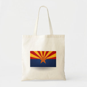 delstaten Arizona Flagga Tote Bag Tygkasse