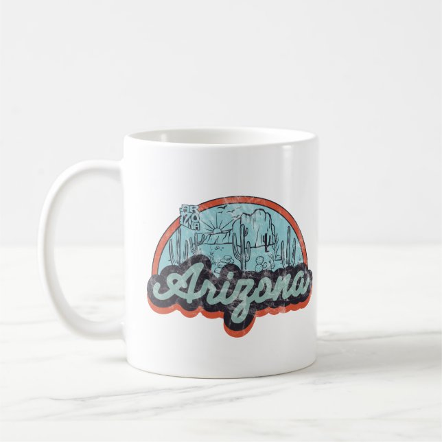 Delstaten Arizona Kaffemugg (Vänster)