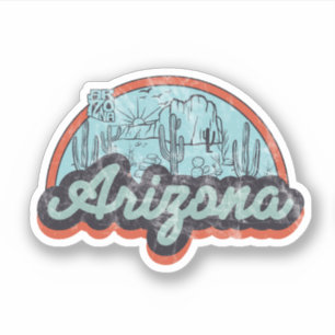 Delstaten Arizona Klistermärken