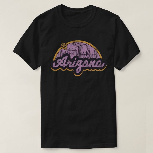 Delstaten Arizona T Shirt (Design framsida)
