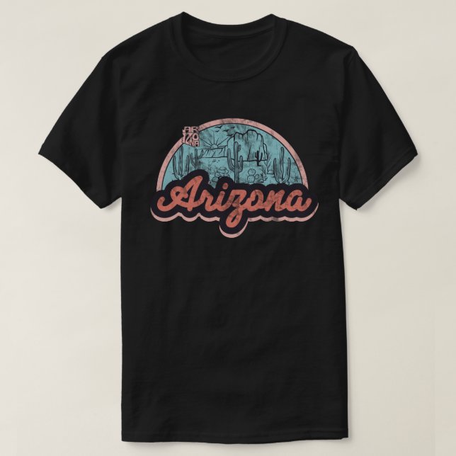 Delstaten Arizona T Shirt (Design framsida)