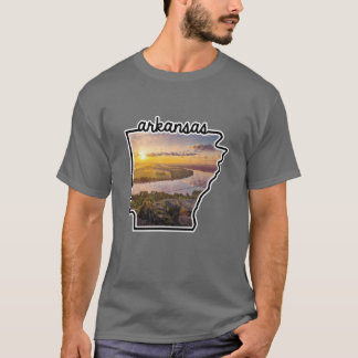 Delstaten Arkansas Mountain Of Arkansas Arkansas S T Shirt