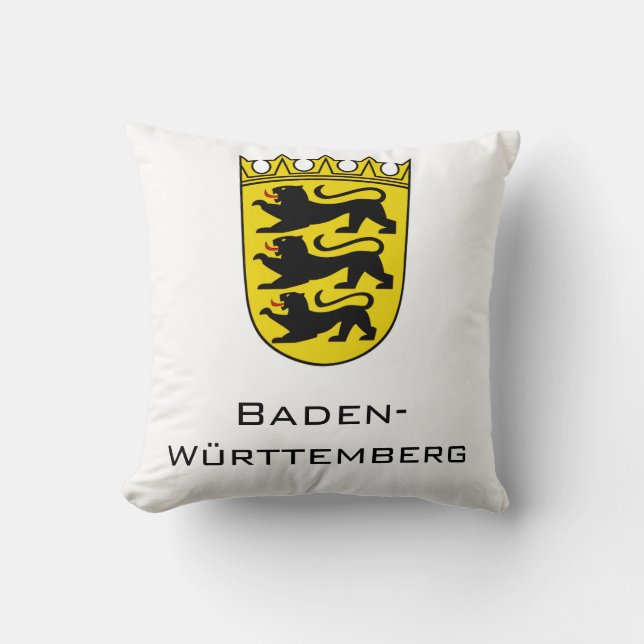 Delstaten Baden-Württembergs stora vapensköld kons Kudde (Framsida)