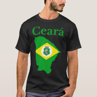 delstaten Ceara Design Brasilien T Shirt
