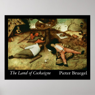 Delstaten Cockaigne - 1567 Poster