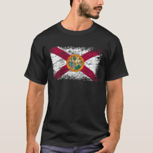 delstaten Florida flagga FL Sunshine State used T Shirt