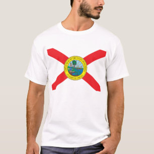 delstaten Florida flagga T-shirt