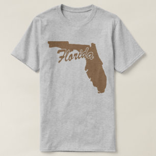 delstaten Florida Shape T-shirt
