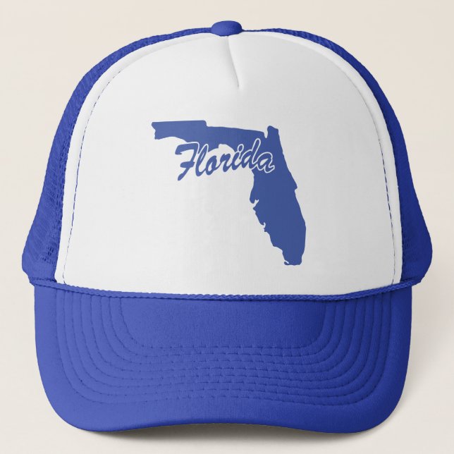 delstaten Florida Shape Truckerkeps (Framsida)