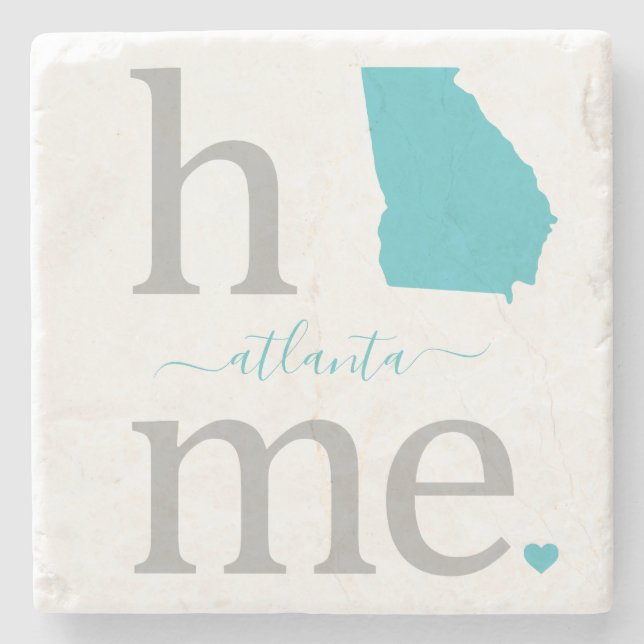 delstaten Georgia Stone Underlägg (Framsidan)