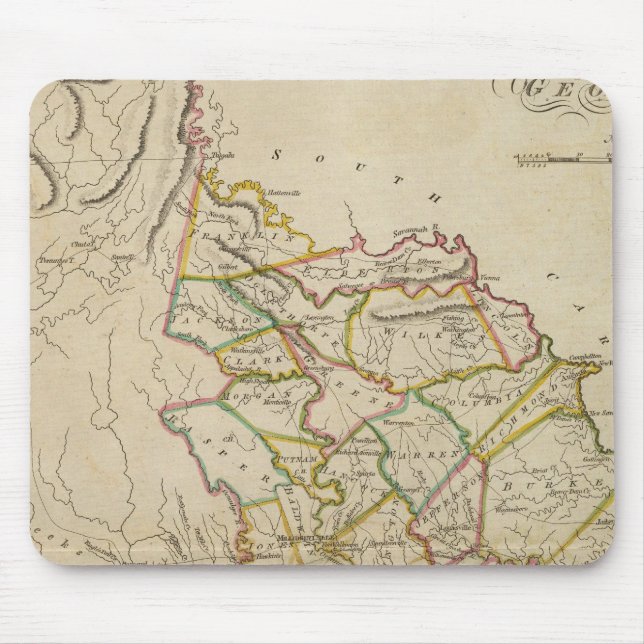 Delstaten Georgien Musmatta (Framsidan)