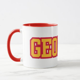 Delstaten Georgien Pride Anpassningsbar 2-tonkaffe Mugg