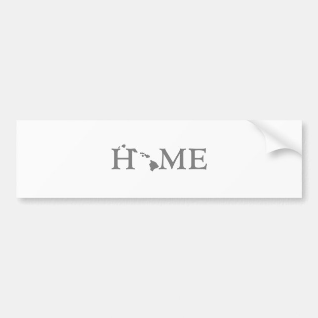 delstaten Hawaii HOME Bildekal (Framsidan)