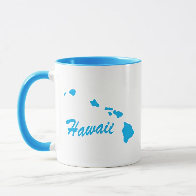 delstaten Hawaii Shape Mugg (Vänster)