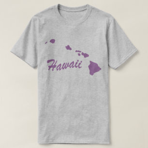 delstaten Hawaii Shape T-shirt