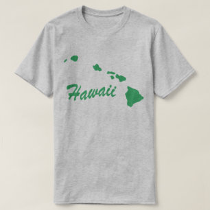 delstaten Hawaii Shape T-shirt