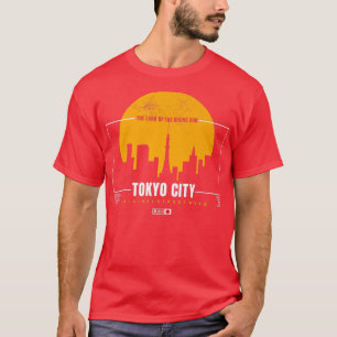 Delstaten i det Stigning Sol-bidraget för staden T Shirt