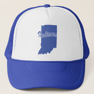 Delstaten Indiana Shape Truckerkeps