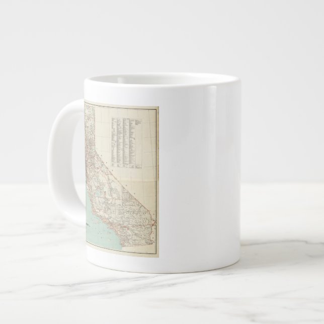 Delstaten Kalifornien 2 Jumbo Mugg (Framsida vänster)