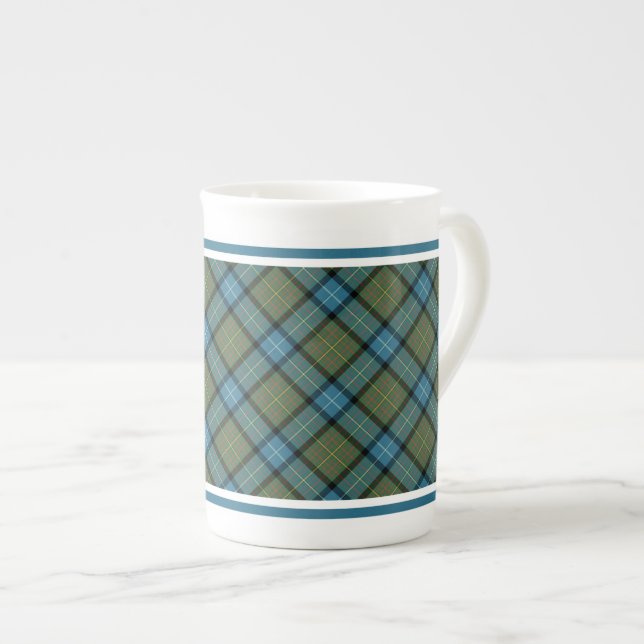 Delstaten Kalifornien Tartan Benporslin Mugg (Framsida höger)