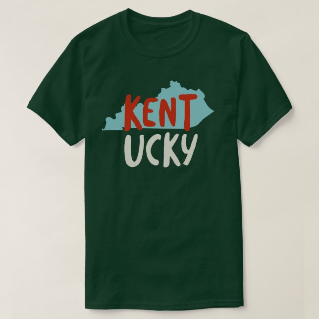 Delstaten Kentucky TShirt T Shirt (Design framsida)