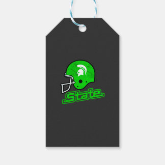 Delstaten Michigan Grönt White Presentetikett