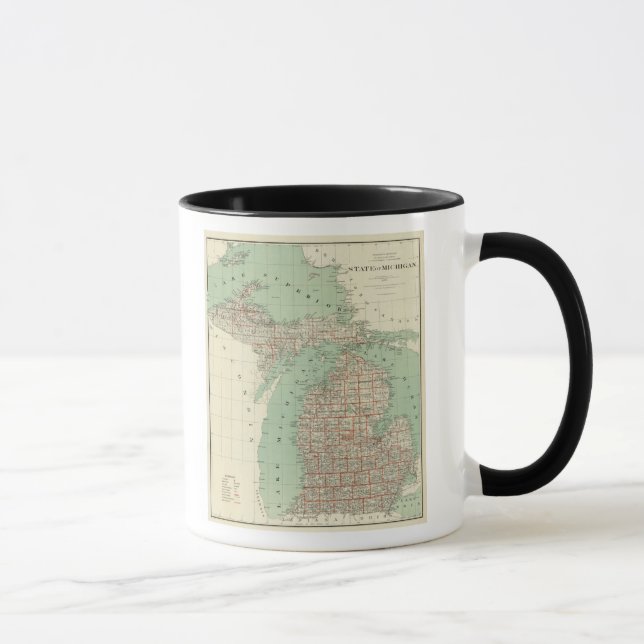 Delstaten Michigan Mugg (Höger)