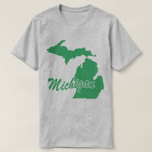 Delstaten Michigan Shape T-shirt