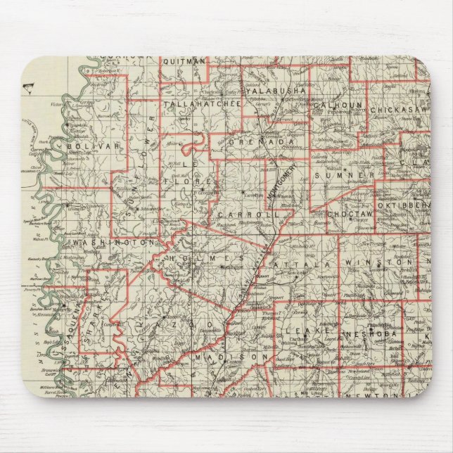 Delstaten Mississippi Musmatta (Framsidan)