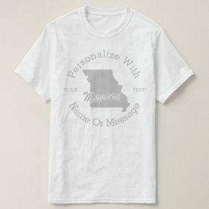 Delstaten Missouri PERSONLIG T-shirt