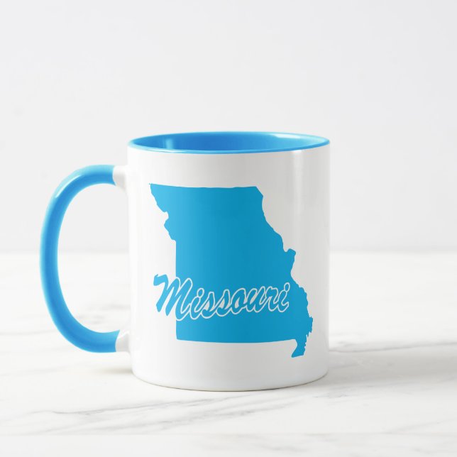 Delstaten Missouri Shape Mugg (Vänster)