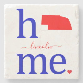 Delstaten Nebraska Stone Underlägg