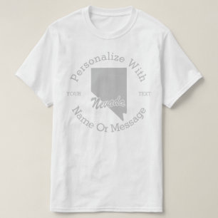 Delstaten Nevadas PERSONLIG T-shirt